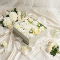 Wedding Blessings Square Box elegant close-up
